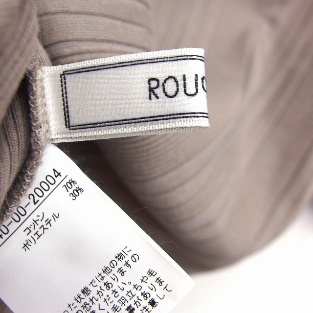 Rouge vif(ルージュヴィフ)のルージュヴィフ Rouge vif カットソー Tシャツ Vネック 七分袖 綿混 レディースのトップス(その他)の商品写真