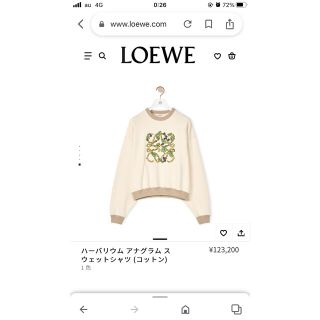 ロエベ トレーナー/スウェット(レディース)の通販 47点 | LOEWEの