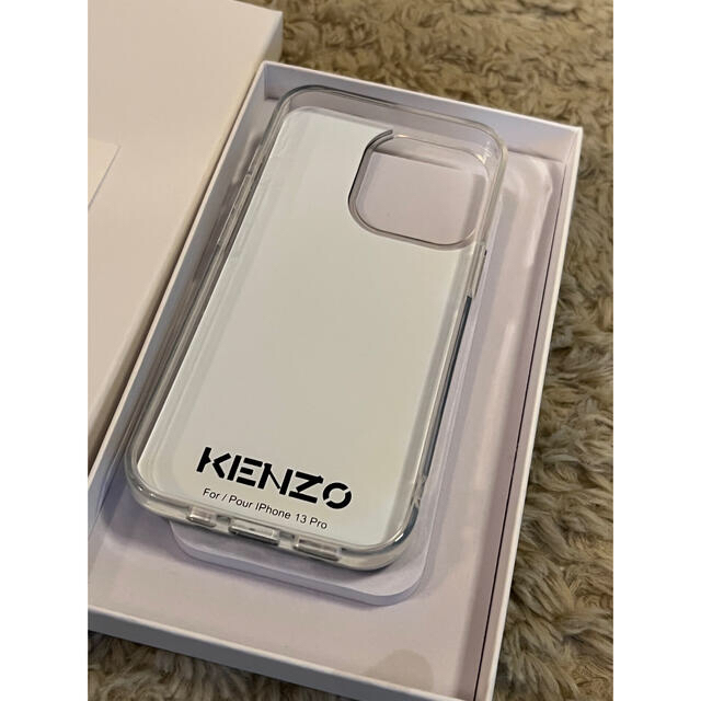 ［新品］KENZO(ケンゾー)iPhone13/13Proレジンケース ブラック