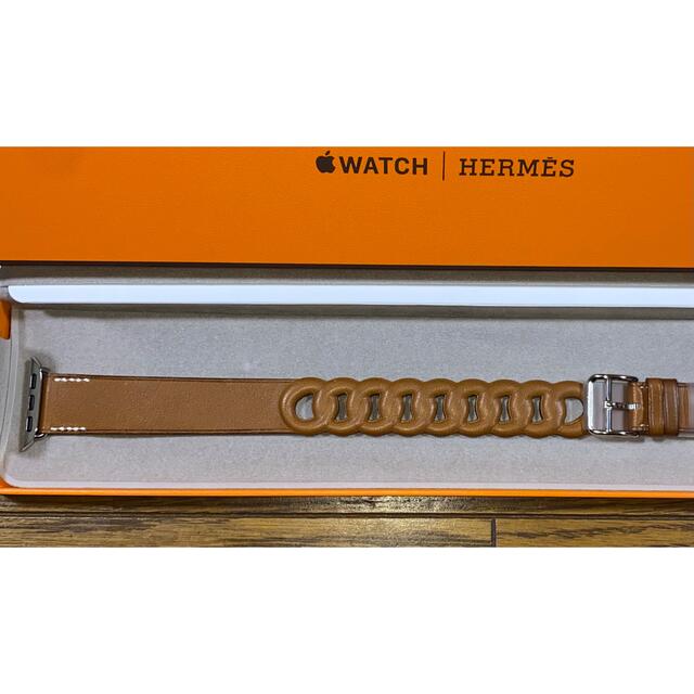 Apple Watch エルメス グルメット ベルト 箱付き - ブレスレット/バングル