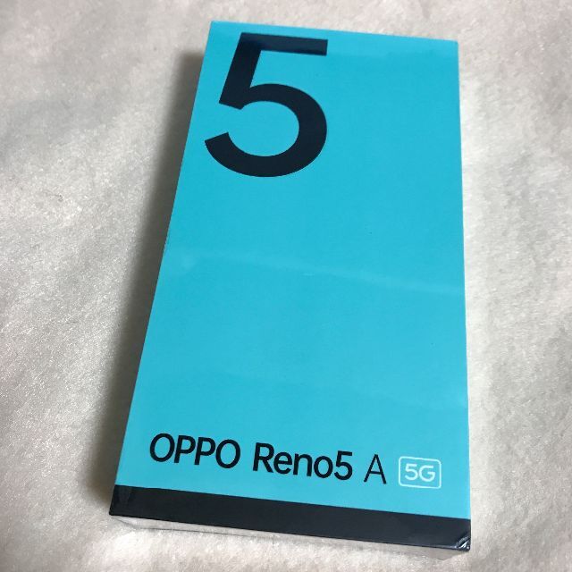 新品非開封OPPO Reno5A（シルバーブラック）