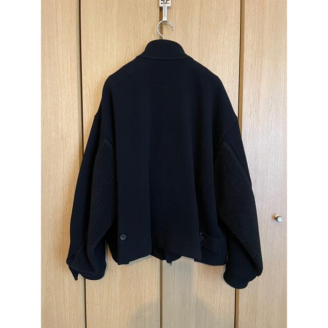 stein 19AW OVER SLEEVE BOA MELTON JACKET メンズのジャケット/アウター(ブルゾン)の商品写真