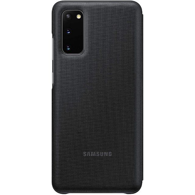 SAMSUNG(サムスン)の【訳】Galaxy S20 LED View カバー 純正品 ブラック スマホ/家電/カメラのスマホアクセサリー(Androidケース)の商品写真