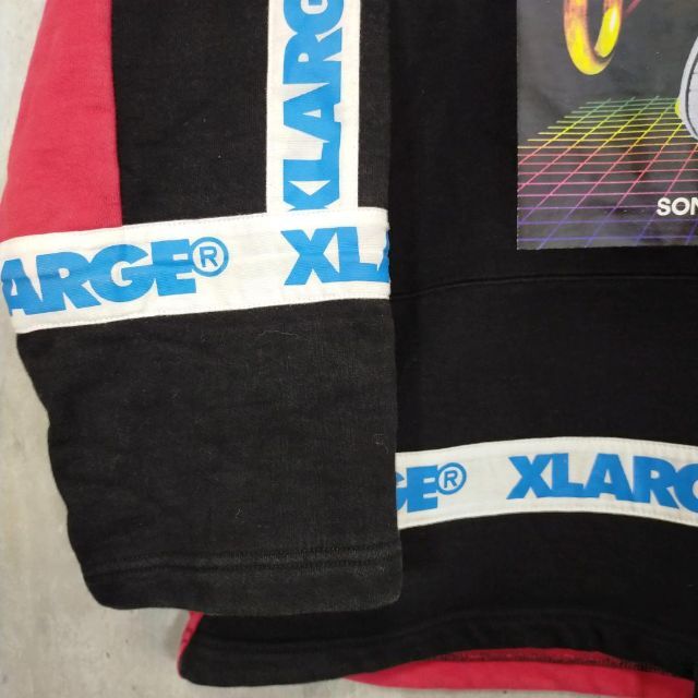 XLARGE(エクストララージ)のエクストララージ　ソニックコラボ　スウェット パーカー メンズのトップス(パーカー)の商品写真