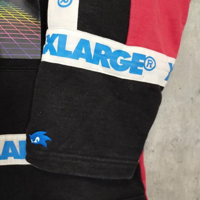 XLARGE(エクストララージ)のエクストララージ　ソニックコラボ　スウェット パーカー メンズのトップス(パーカー)の商品写真