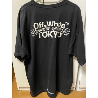 クロムハーツ(Chrome Hearts)のクロムハーツ オフホワイト コラボTシャツ オーバー XL 希少 tokyo(Tシャツ/カットソー(半袖/袖なし))