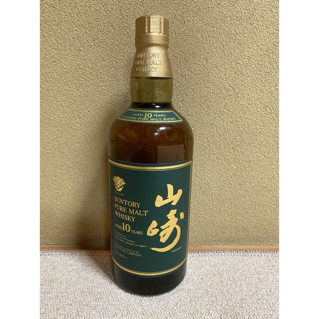 山崎10年　ウイスキー　グリーンラベル食品/飲料/酒