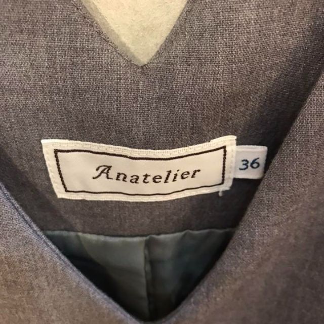 anatelier(アナトリエ)の☆anatelier アナトリエ☆ レディース　ジャンスカコクーンワンピース　S レディースのワンピース(ひざ丈ワンピース)の商品写真