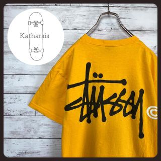 ステューシー(STUSSY)の【希少カラー】ステューシー　ワンポイント　バックプリント　Tシャツ　入手困難(Tシャツ/カットソー(半袖/袖なし))