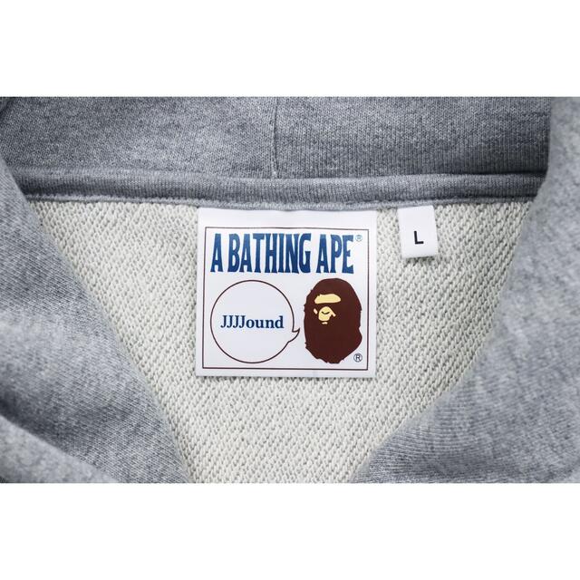 A BATHING APE(アベイシングエイプ)のBAPE JJJJound COLLEGE HOODIE APE   メンズのトップス(パーカー)の商品写真