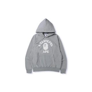 アベイシングエイプ(A BATHING APE)のBAPE JJJJound COLLEGE HOODIE APE  (パーカー)