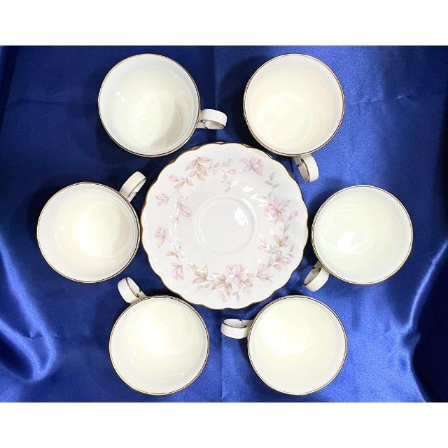 Noritake(ノリタケ)の■未使用【Noritake/ノリタケ】Bone China/6客セット■ インテリア/住まい/日用品のキッチン/食器(グラス/カップ)の商品写真