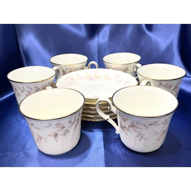 Noritake(ノリタケ)の■未使用【Noritake/ノリタケ】Bone China/6客セット■ インテリア/住まい/日用品のキッチン/食器(グラス/カップ)の商品写真