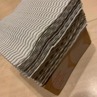 ムジルシリョウヒン(MUJI (無印良品))のキッチンダスター　10枚セット(収納/キッチン雑貨)