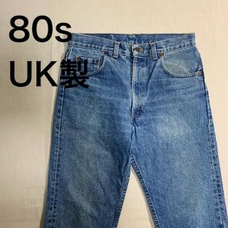 リーバイス(Levi's)の【超希少】UK製 ユーロリーバイス　デニム　ヴィンテージ　古着　506 501(デニム/ジーンズ)