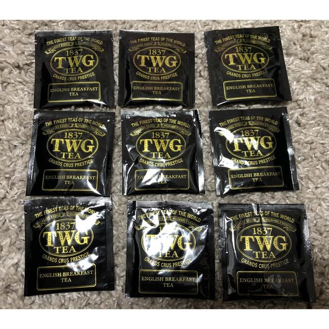 TWG 紅茶　ティーパック　９個 食品/飲料/酒の飲料(茶)の商品写真