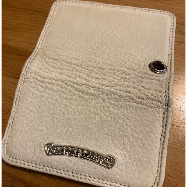 Chrome Hearts(クロムハーツ)のクロムハーツ　名刺入れ　カードケース　白 メンズのファッション小物(名刺入れ/定期入れ)の商品写真