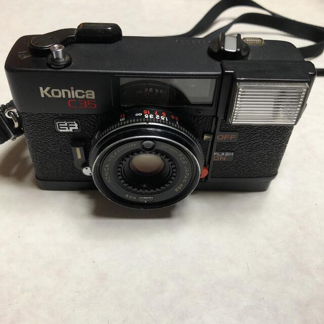 カメラ動作品　KONICA  C35 EF  フィルムカメラ