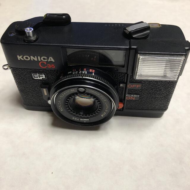 動作品　KONICA  C35 EF  フィルムカメラ　②スマホ/家電/カメラ