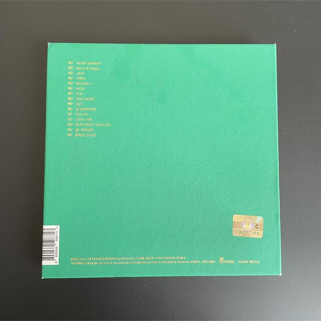 Waste(twice)(ウェストトゥワイス)のTWICE メリハピ　merry&happy CD アルバム エンタメ/ホビーのCD(K-POP/アジア)の商品写真