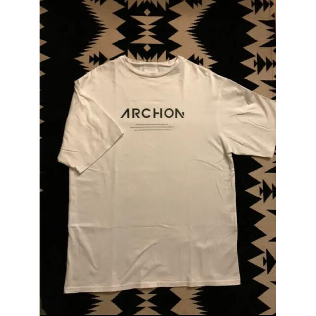 ARCHON アルコン 白無地 半袖Tシャツ デザイナーズ ストリート モード 1