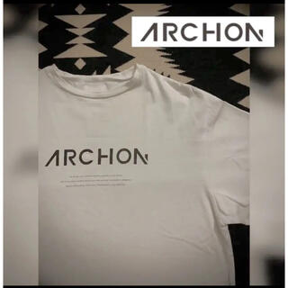 ARCHON アルコン 白無地 半袖Tシャツ デザイナーズ ストリート モード(Tシャツ/カットソー(半袖/袖なし))