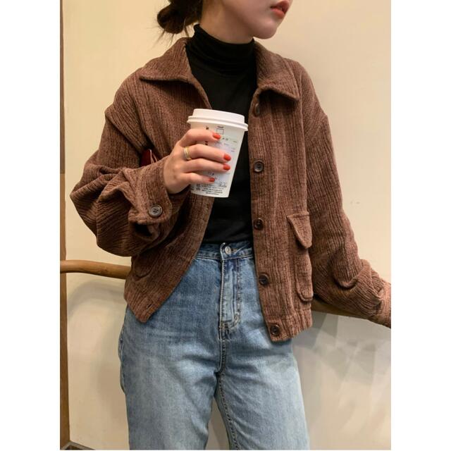 韓国　LINENNE  medium blouson  レディースのジャケット/アウター(ブルゾン)の商品写真