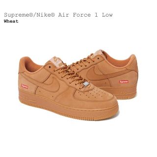 シュプリーム(Supreme)の新品Supreme Nike Air Force 1 Wheat 26.5cm(スニーカー)