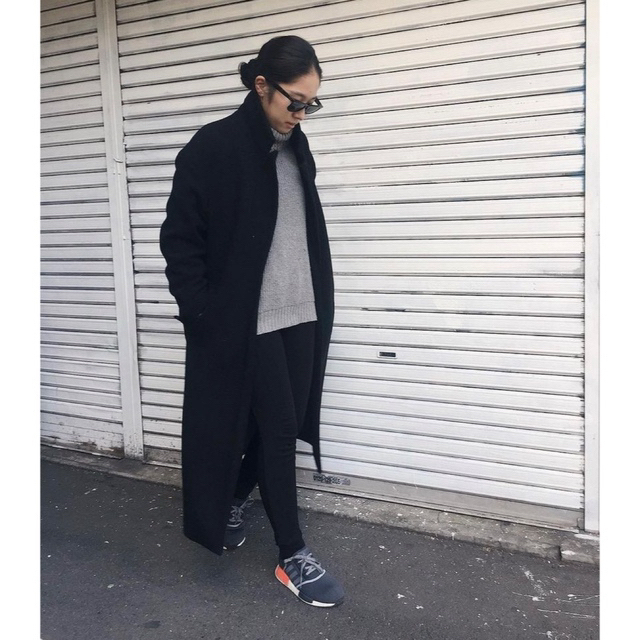 RIM.ARKリムアーク ダブルカラーロングコート | bombaytools.com