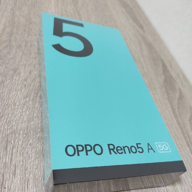 【新品未開封】OPPO Reno5 A シルバーブラック