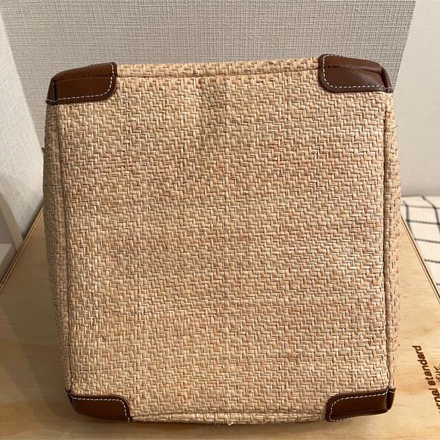 低価国産LUDLOW - ludlow ラフィア トライアングル カゴ バッグ トート