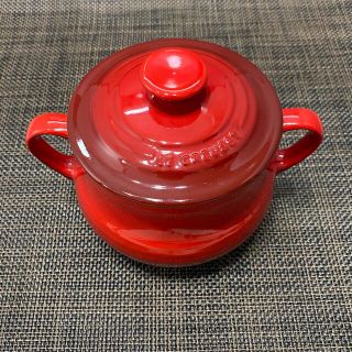 ルクルーゼ(LE CREUSET)のル・クルーゼ スープポット レッド 赤(食器)