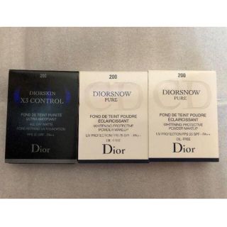 クリスチャンディオール(Christian Dior)のChristian Dior ディオール◆ファンデーション&パウダー◆新品未使用(ファンデーション)