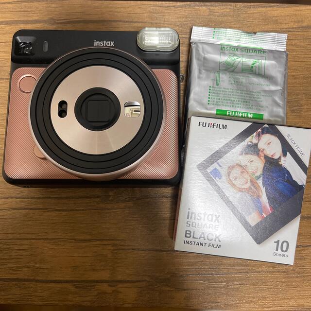 FUJI FILM INSTAX SQUARE SQ 6 ピンクゴールド