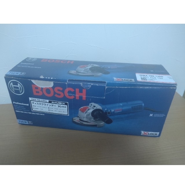 750W回転数BOSCH ディスクグラインダー XLOCK GWX 750-125S