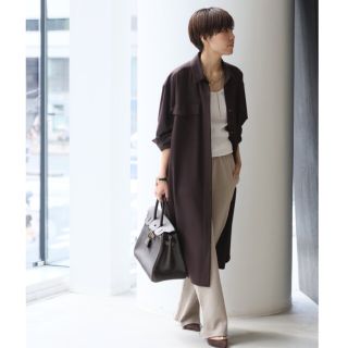 アパルトモンドゥーズィエムクラス(L'Appartement DEUXIEME CLASSE)のL'Appartement Wool Blend Shirt OP(ロングワンピース/マキシワンピース)