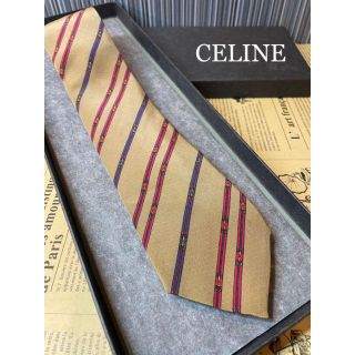 セリーヌ(celine)のCELINE セリーヌ メンズ ネクタイ ビジネス スーツ ストライプ 紳士(ネクタイ)