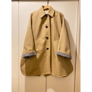 「限定値下 ENFOLD COTTON DOUBLE ステンカラーBOX COAT