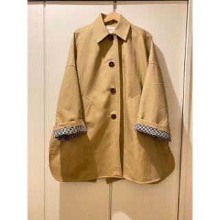 限定値下 ENFOLD COTTON DOUBLE ステンカラーBOX COAT