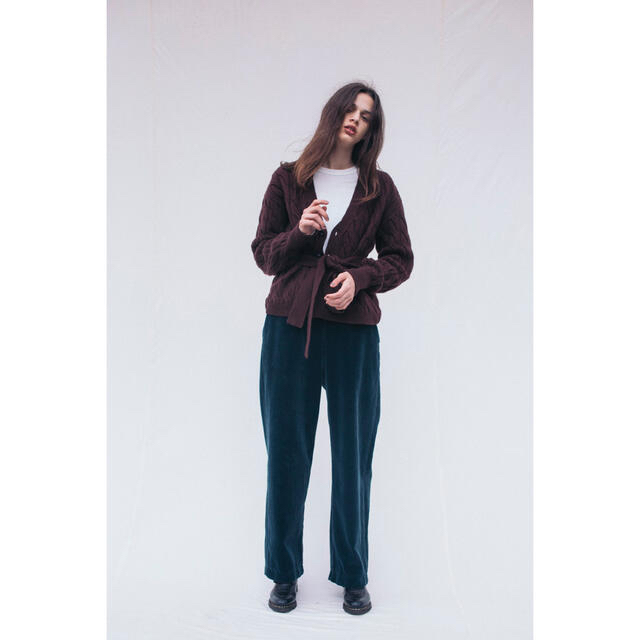 人気ショップ phlannel フランネル コーデュロイパンツ ワイドパンツ
