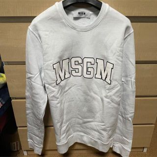 エムエスジイエム(MSGM)のMSGM 白トレーナー(トレーナー/スウェット)