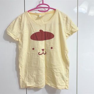 ポムポムプリン(ポムポムプリン)のサンリオ ポムポムプリン Tシャツ 半袖 黄色(Tシャツ(半袖/袖なし))