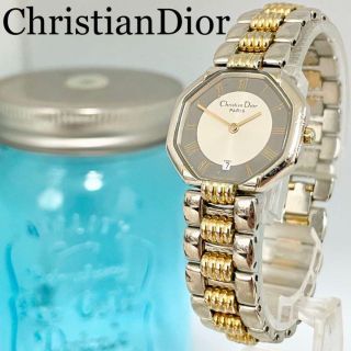 クリスチャンディオール(Christian Dior)の73 クリスチャンディオール時計　レディース腕時計　オクタゴン　アンティーク(腕時計)