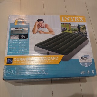 エアーベット　インテックス　INTEX(簡易ベッド/折りたたみベッド)