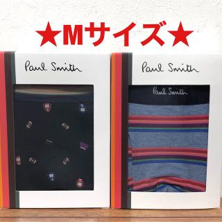 ポールスミス(Paul Smith)の【新品】ポールスミス Mサイズ ボクサーパンツ 2枚(ボクサーパンツ)