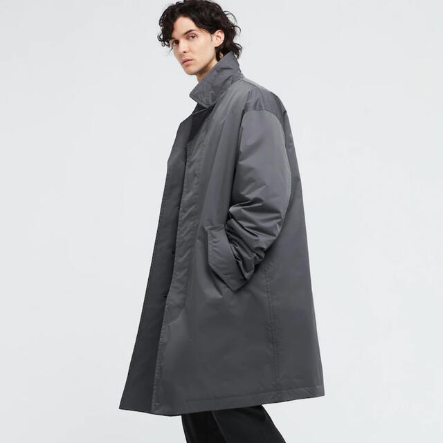 大量入荷 UNIQLO U 23ss オーバーサイズステンカラーコート 新品 ilam.org
