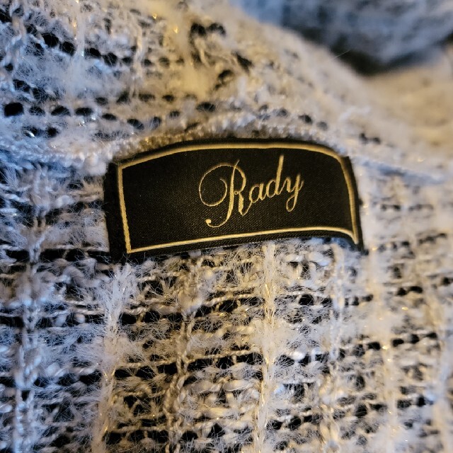 Rady(レディー)のRady　ツイードニットコート レディースのトップス(ニット/セーター)の商品写真