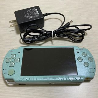 プレイステーションポータブル(PlayStation Portable)の🔹PSP 本体　フェリシアブルー🔹　バッテリーなし(携帯用ゲーム機本体)