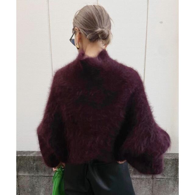 Ameri 新品タグ付きPOPPING COLOR ANGORA KNIT 1