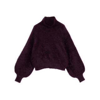 Ameri 新品タグ付きPOPPING COLOR ANGORA KNIT